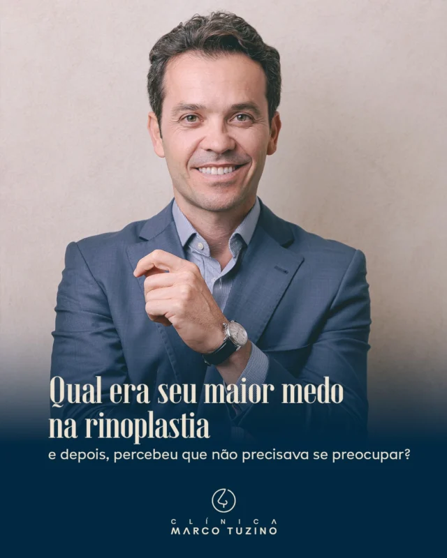Muitos pacientes chegam com medo da cirurgia, mas ao conhecer o procedimento e confiar no meu trabalho, percebem que grande parte das preocupações eram desnecessárias.

Queremos ouvir você: qual era seu maior medo antes da rinoplastia e depois viu que não precisava se preocupar?

Compartilhe nos comentários sua experiência ou dúvida. Sua história pode ajudar outras pessoas a superar o medo e tomar a decisão certa com segurança!

#drmarcotuzino #rinoplastia #rinoplastiatecnologica #otorrinolaringologista